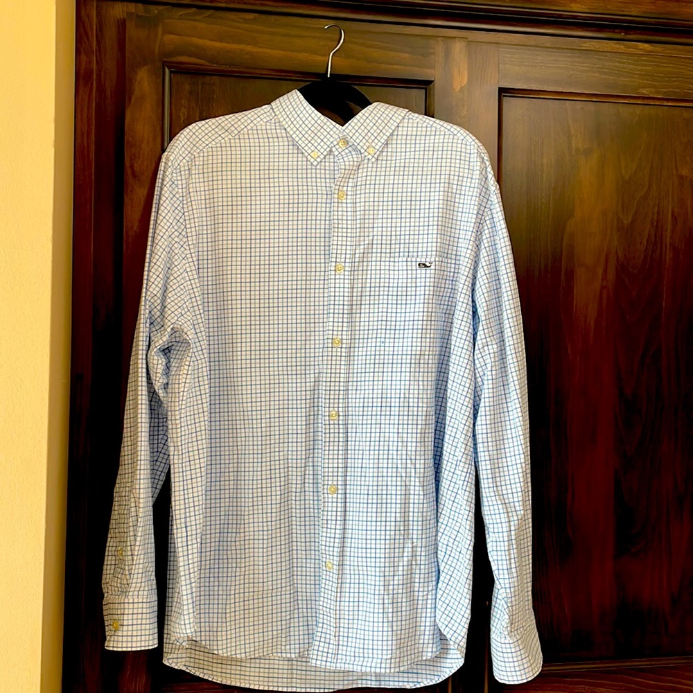 Men’s long sleeve button down